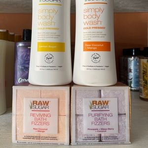Raw Sugar Bath Set